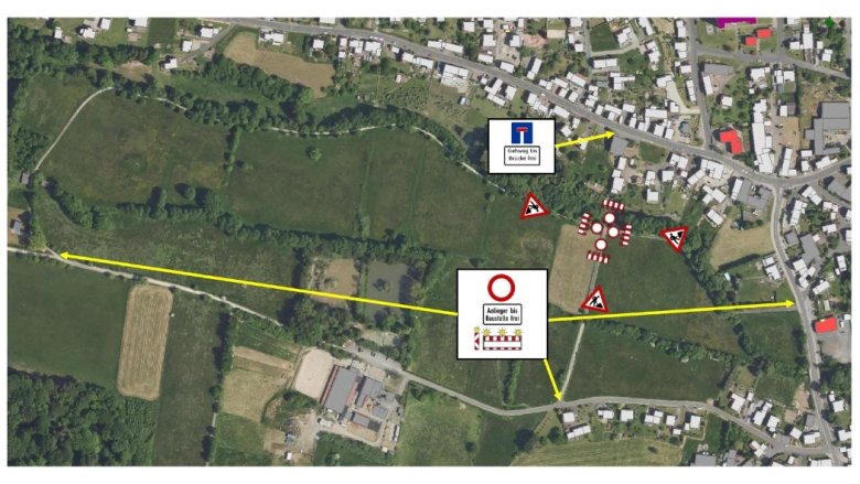 Artikel Rundschau - Vollsperrung Brücke Bornweg in Rommerz - 1 Artikel Rundschau - Vollsperrung Brücke Bornweg in Rommerz - 1