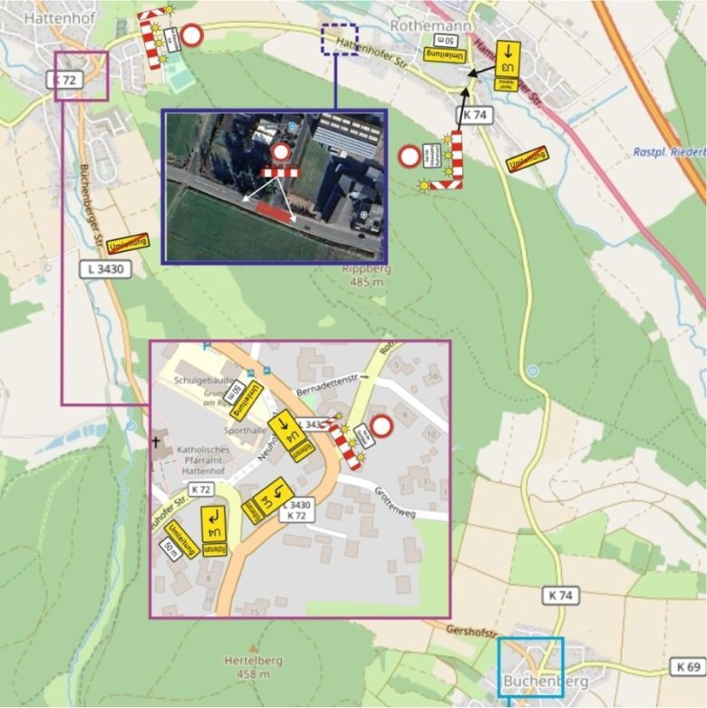 Artikel Rundschau - K 72 zwischen Hattenhof und Rothemann voll gesperrt - 1 Artikel Rundschau - K 72 zwischen Hattenhof und Rothemann voll gesperrt - 1