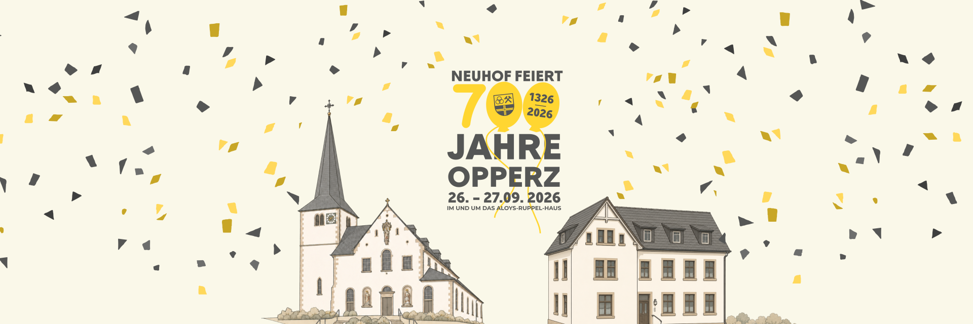 Neuhof feiert 700 Jahre Opperz (200 x 42 cm) (1920 x 500 px) (3000 x 1000 px) - 1
